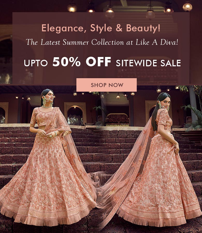 Stunning Indian Dresses Online | Shop Indian Ethnic Wear | Like A Diva