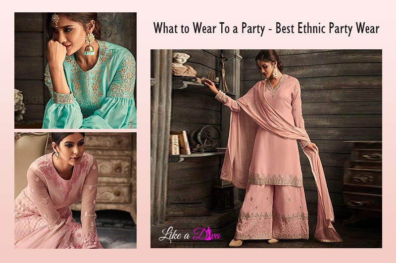 ethnic wear for office party