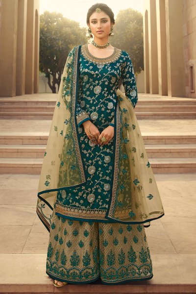 palazzo set with dupatta for wedding