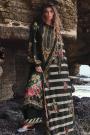 Black Crepe Printed Kurta Set